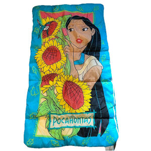Vintage 1990s Disney Pocahontas Children’s Sleeping Bag